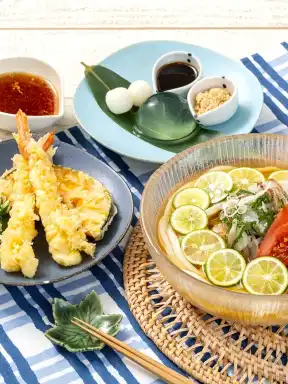 天付きすだち冷かけ