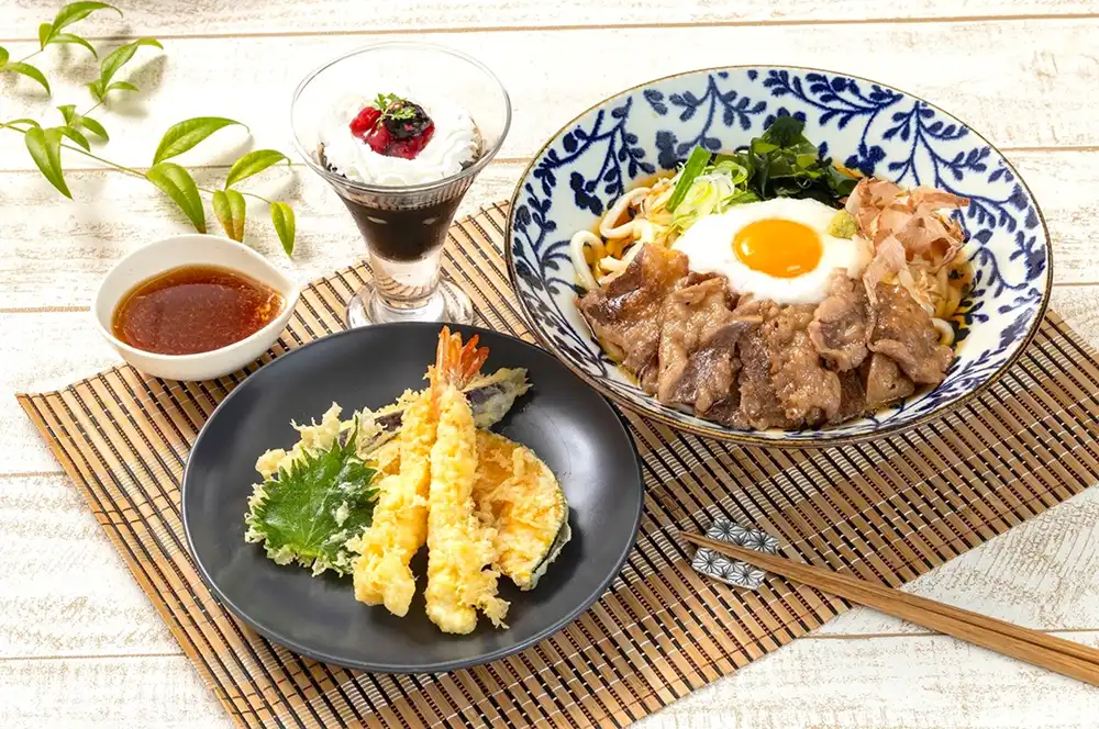 天付き牛すきとろろ